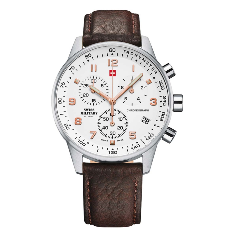 Buy Swiss Military Quartz Chronographs SM34012.11 Online Now | Watches ...